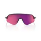 100% Slendale SL Sport Zonnebril Paars met Purple Mirror Lens
