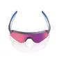 100% Slendale SL Sport Zonnebril Paars met Purple Mirror Lens