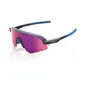 100% Slendale SL Sport Zonnebril Paars met Purple Mirror Lens