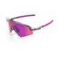 100% Slendale SL Sport Zonnebril Grijs met Purple Mirror Lens