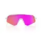 100% Slendale Youth Sport Zonnebril Wit/Roze met HiPER Vital Pink Mirror