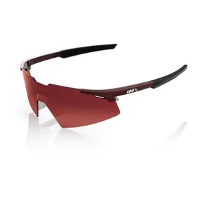 100% A2 Sport Zonnebril Bruin met Brown/Red Gradient Lens