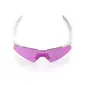 100% A2 Sport Zonnebril Mat Wit met HiPER Pink Lavender Lens