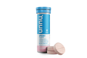 Nuun Sport Tabletten Aardbei /Limonade 8 x 10 stuks