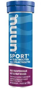 Nuun Sport Tabletten Rode Vruchten 8 x 10 stuks