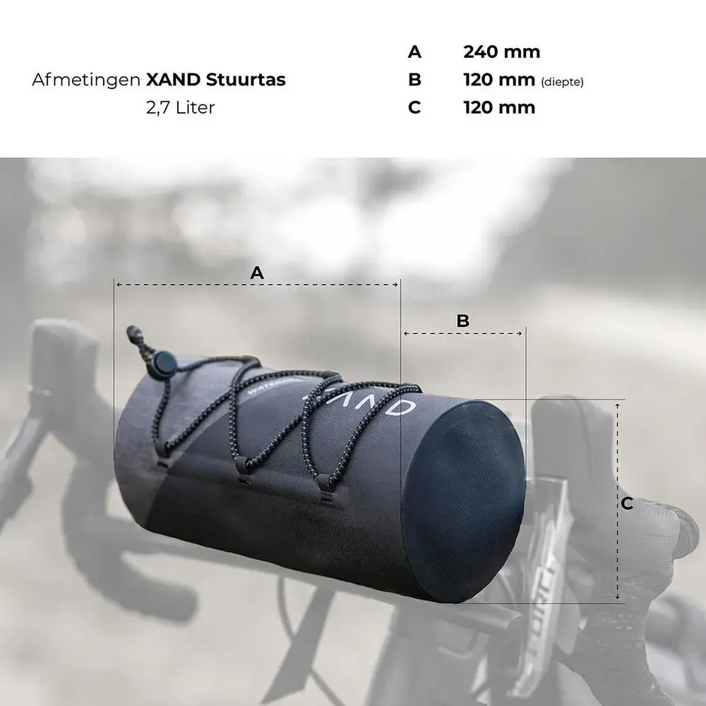 XAND Stuurtas 2,7 liter