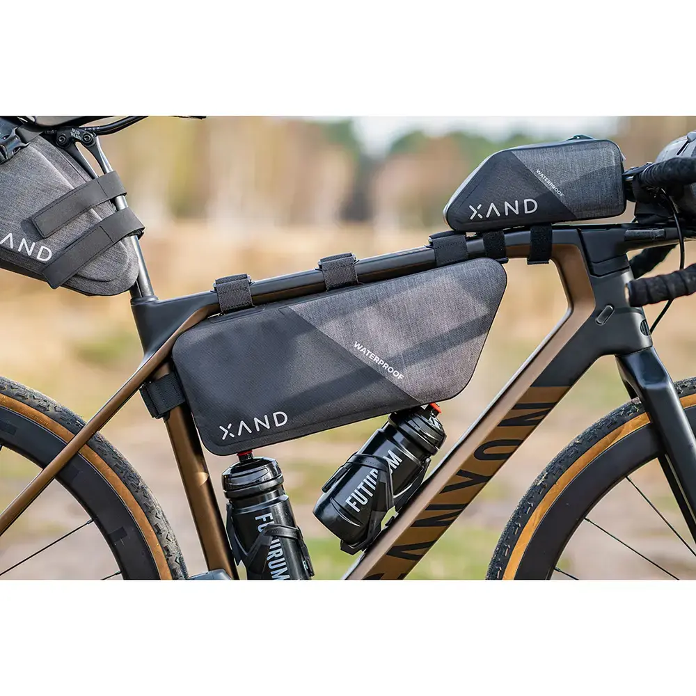XAND Frametas 3,5 liter + Zadeltas Groot 15 liter