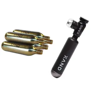 XAND CO2 Pomp + Tubeless Reparatie + CO2 Patronen 16 gram 5-stuks