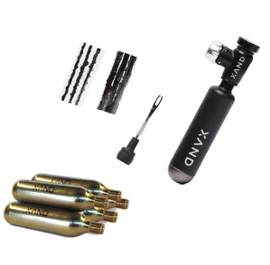 XAND CO2 Pomp + Tubeless Reparatie + CO2 Patronen 16 gram 5-stuks