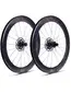 Ere Research Genus II AE65 Carbon Disc Race Wielset Zwart