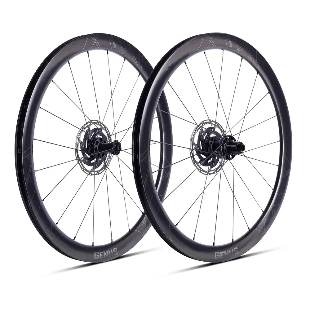 Ere Research Genus II CL45-R Carbon Disc Race Wielset Zwart
