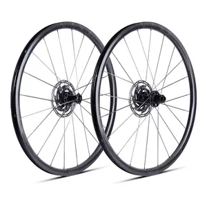 Ere Research Genus II SL30-R Carbon Disc Race Wielset Zwart