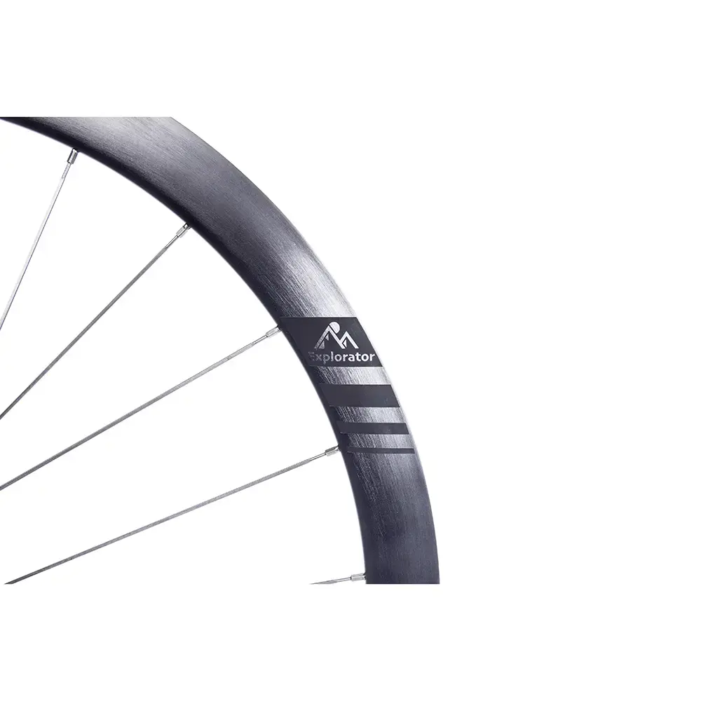 Ere Research Explorator II GCR40 Alu Disc Race Wielset Zwart/Zwart