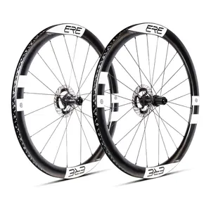 Ere Research Omnia II CLR45 Carbon Disc Race Wielset Zwart/Wit