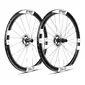 Ere Research Omnia II CLR45 Carbon Disc Race Wielset Zwart/Wit