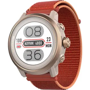 Coros APEX 2 Premium GPS Sporthorloge Coral Oranje