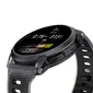 Coros Pace 4 GPS Sporthorloge Crystal Zwart met Siliconen Band