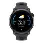 Coros Pace 4 GPS Sporthorloge Crystal Zwart met Siliconen Band
