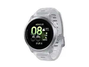Coros Pace 4 GPS Sporthorloge Wit Cloud met Siliconen Band