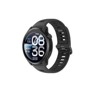 COROS Pace 4 Pro GPS Sporthorloge Zwart met Siliconen Band