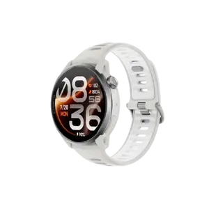 Coros Pace 4 Pro GPS Sporthorloge Wit met Siliconen Band