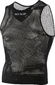 SIXS Mesh Ondershirt Zonder Mouwen Zwart Onesize