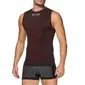 SIXS SMX Carbon Ondershirt Zonder Mouwen Donkerrood