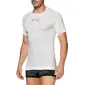 SIXS TS1 Round Neck Ondershirt Korte Mouwen Wit/Carbon