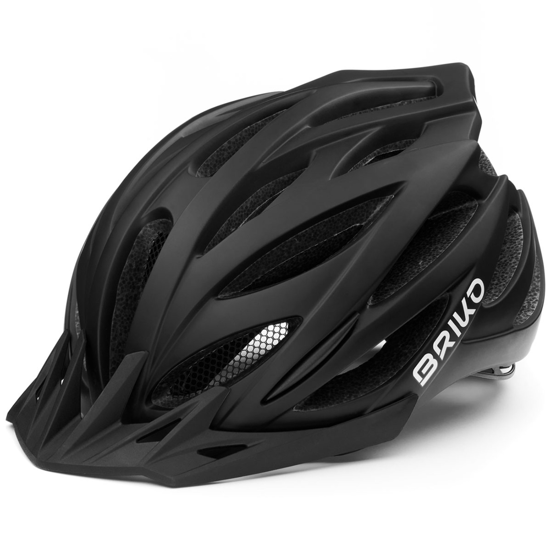 Briko Morgan MTB Fietshelm Mat Zwart