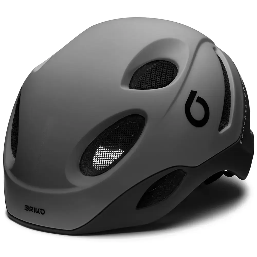 Briko E - One Led Speed Pedelec Helm Mat Grijs