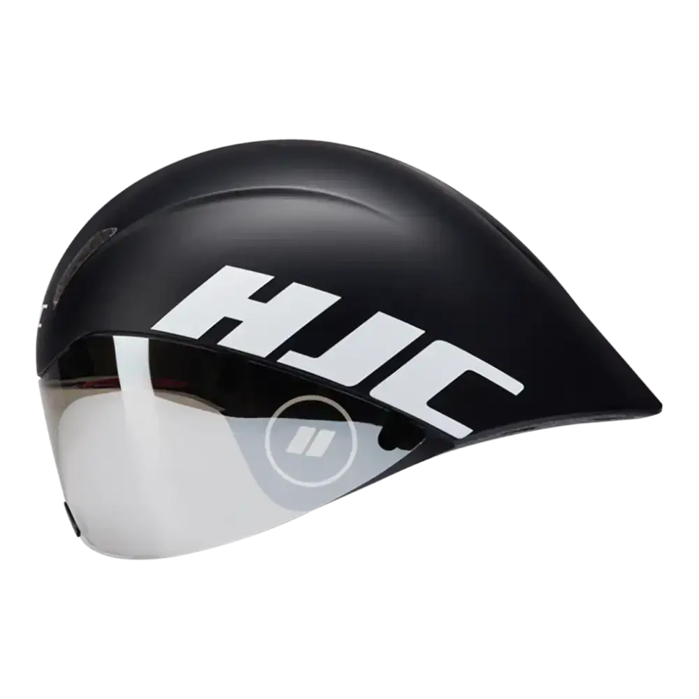 HJC TT Adwatt Triathlon Aero Fietshelm Zwart