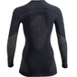 UYN Fusyon Cashmere Thermoshirt Lange Mouwen Zwart/Grijs Dames