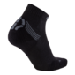 UYN Veloce Hardloopsokken Zwart/Grijs Dames