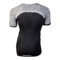 UYN Running Alpha Hardloopshirt Korte Mouwen Zwart/Wit/Grijs Heren