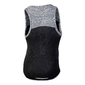 UYN Running Alpha Hardloopshirt Zonder Mouwen Zwart/Wit/Grijs Heren