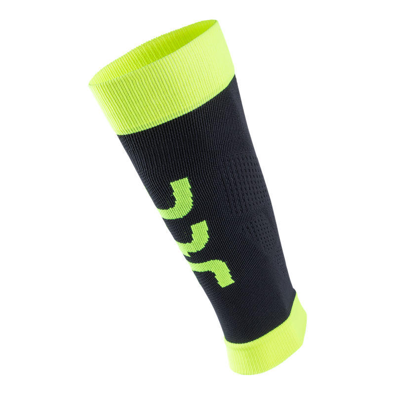 UYN Fly Compressie Tubes Zwart/Fluo Geel Heren