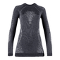 UYN Cashmere Shiny 2.0 Round Neck Thermoshirt Lange Mouwen Zilver Dames