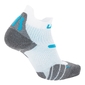 UYN 2IN Hardloopsokken Wit/Turquoise Dames