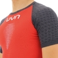 UYN Marathon Hardloopshirt Korte Mouwen Rood/Wit Heren 