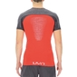 UYN Marathon Hardloopshirt Korte Mouwen Rood/Wit Heren 