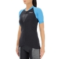 UYN Granfondo Fietsshirt Korte Mouwen Zwart/Blauw Dames