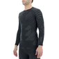 UYN Resilyon Thermoshirt Lange Mouwen Round Neck Zwart/Antraciet Heren
