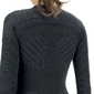 UYN Resilyon Thermoshirt Lange Mouwen Round Neck Zwart/Antraciet Dames