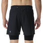 UYN Exceleration OW Performance 2in1 Hardloopbroek Kort Zwart Heren