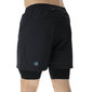 UYN Exceleration OW Performance 2in1 Hardloopbroek Kort Zwart Heren