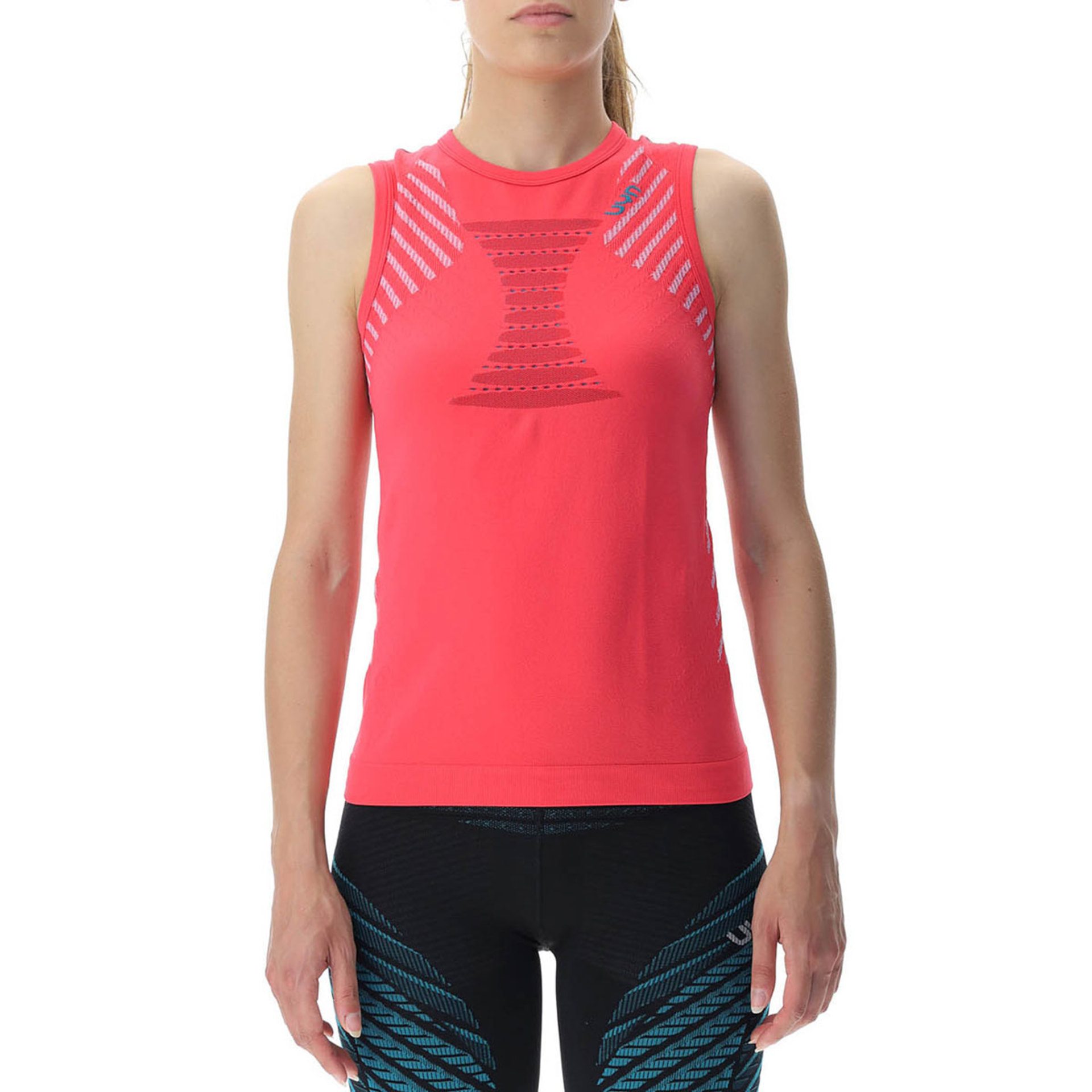 UYN Ultra1 OW Hardloopshirt Zonder Mouwen Roze Dames