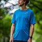 Inov-8 Base Hardloopshirt Korte Mouwen Blauw Heren