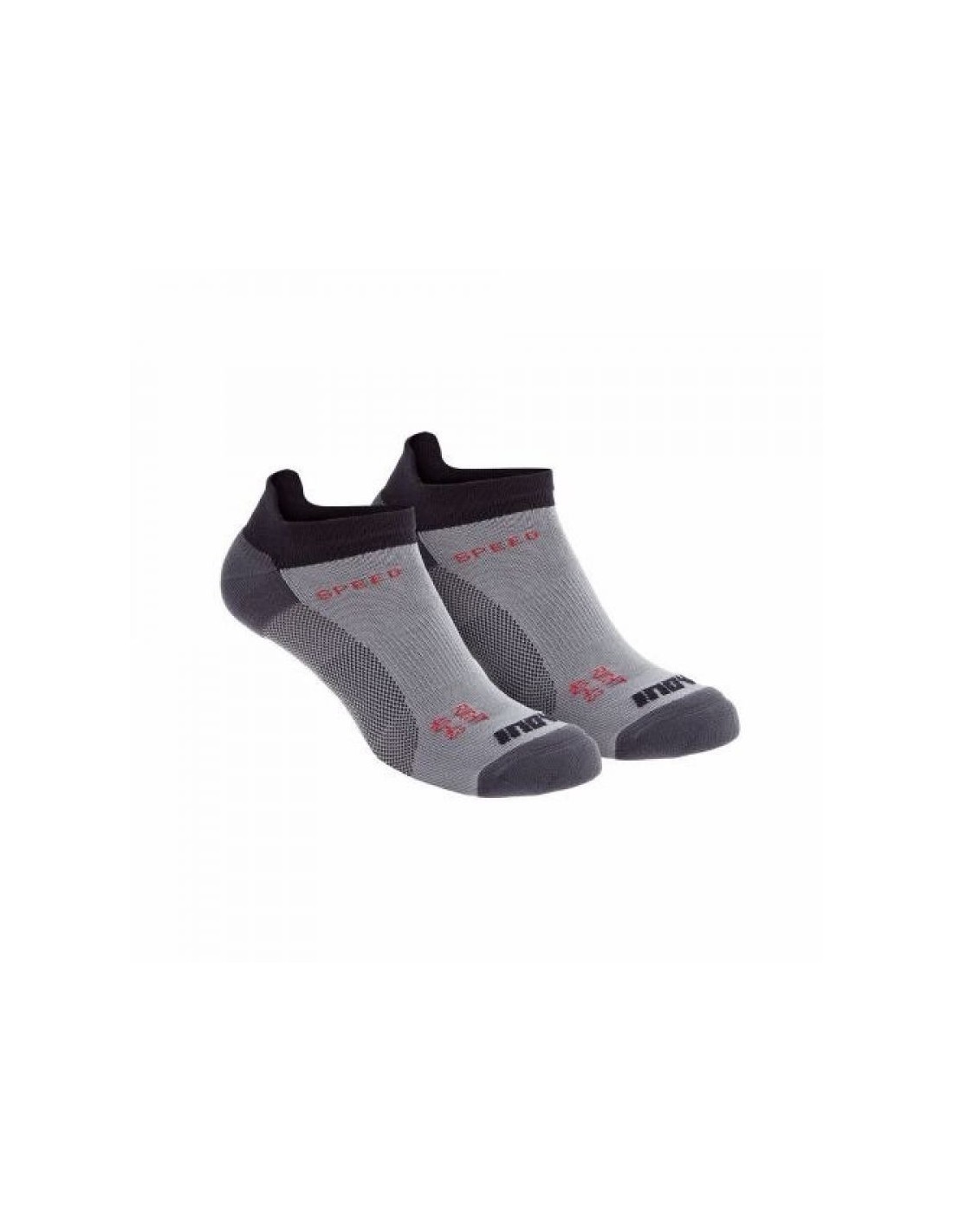 Inov-8 Speed Sock Low 2 Paar Zwart/Grijs