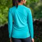 Inov-8 Base Hardloopshirt Lange Mouwen Groen Dames