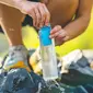 HydraPak Ultraflask Drinkfles 500 ml Transparant met Filterkit